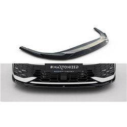 Maxton - Lame Du Pare-Chocs Avant V.4 Volkswagen Golf GTI / GTE / R-Line Mk8 Facelift