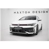 Maxton - Lame Du Pare-Chocs Avant V.4 Volkswagen Golf GTI / GTE / R-Line Mk8 Facelift 