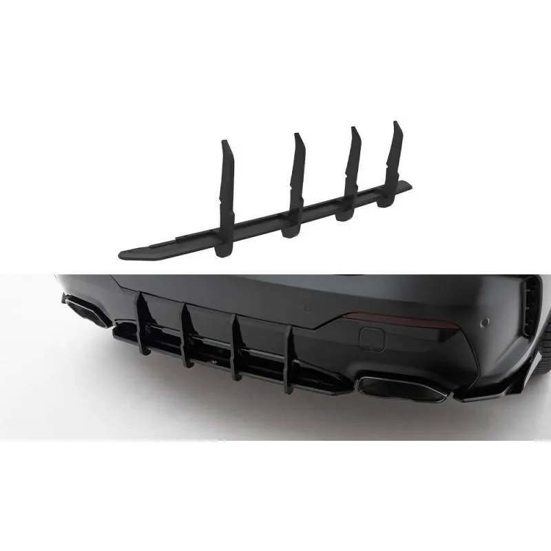 Maxton - Street Pro Central Diffuseur Arriere BMW M440i G22 / G23 / G22 Facelift / G23 Facelift Rouge