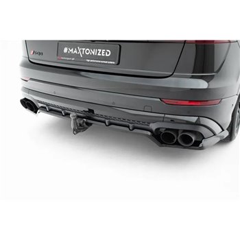 Maxton - Arriere Lame (avec une barre verticale) V.2 Audi SQ8 / Q8 S-Line Mk1 Facelift 