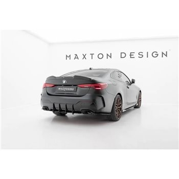 Maxton - Street Pro Lame Du Pare Chocs Arriere BMW M440i G22 / G23 / G22 Facelift / G23 Facelift Noir