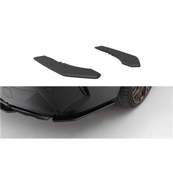 Maxton - Street Pro Lame Du Pare Chocs Arriere BMW M440i G22 / G23 / G22 Facelift / G23 Facelift Noir-Rouge