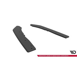 Maxton - Street Pro Lame Du Pare Chocs Arriere BMW M440i G22 / G23 / G22 Facelift / G23 Facelift Noir-Rouge