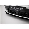 Maxton - Street Pro Lame Du Pare-Chocs Avant Volkswagen Golf GTI / GTE / R-Line Mk8 Facelift Noir