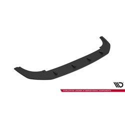 Maxton - Street Pro Lame Du Pare-Chocs Avant Volkswagen Golf GTI / GTE / R-Line Mk8 Facelift Noir