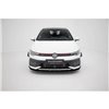 Maxton - Street Pro Lame Du Pare-Chocs Avant Volkswagen Golf GTI / GTE / R-Line Mk8 Facelift Noir-Rouge