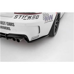 Maxton - Lames De Pare-Chocs Arrière Latérales BMW 1 M Coupe E82 