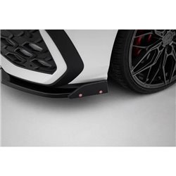 Maxton - Lame Du Pare-Chocs Avant V.2 + Ailerons Volkswagen Golf GTI / GTE / R-Line Mk8 Facelift 