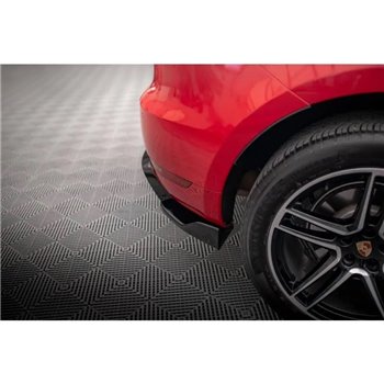 Maxton - Lames De Pare-Chocs Arrière Latérales V.2 Porsche Macan Mk1 