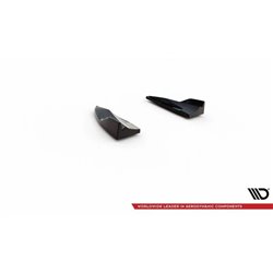 Maxton - Lames De Pare-Chocs Arrière Latérales V.2 Porsche Macan Mk1 