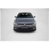 Maxton - Street Pro Lame Du Pare-Chocs Avant Volkswagen Polo GTI Mk6 Facelift Noir-Rouge
