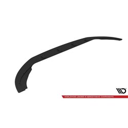 Maxton - Street Pro Lame Du Pare-Chocs Avant Volkswagen Polo GTI Mk6 Facelift Noir-Rouge