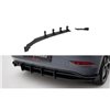Maxton - Street Pro Central Diffuseur Arriere Volkswagen Polo GTI Mk6 Facelift Rouge + Rabats Brillant