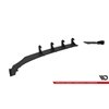 Maxton - Street Pro Central Diffuseur Arriere Volkswagen Polo GTI Mk6 Facelift Rouge + Rabats Brillant