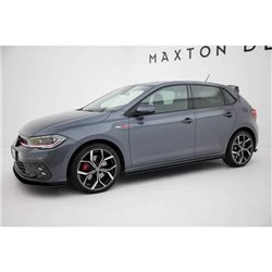 Maxton - Street Pro Rajouts Des Bas De Caisse Volkswagen Polo GTI Mk6 Facelift Noir