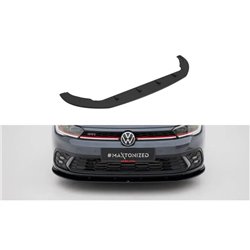 Maxton - Street Pro Lame Du Pare-Chocs Avant Volkswagen Polo GTI Mk6 Facelift Noir