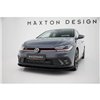 Maxton - Street Pro Lame Du Pare-Chocs Avant Volkswagen Polo GTI Mk6 Facelift Noir