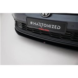 Maxton - Street Pro Lame Du Pare-Chocs Avant Volkswagen Polo GTI Mk6 Facelift Noir