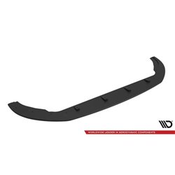 Maxton - Street Pro Lame Du Pare-Chocs Avant Volkswagen Polo GTI Mk6 Facelift Noir
