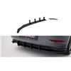 Maxton - Street Pro Central Diffuseur Arriere Volkswagen Polo GTI Mk6 Facelift Noir-Rouge