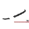 Maxton - Street Pro Central Diffuseur Arriere Volkswagen Polo GTI Mk6 Facelift Noir-Rouge