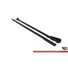 Maxton - Street Pro Rajouts Des Bas De Caisse Volkswagen Polo GTI Mk6 Facelift Noir + Rabats Brillant 