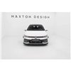 Maxton - Street Pro Lame Du Pare-Chocs Avant V.2 Volkswagen Golf GTI / GTE / R-Line Mk8 Facelift Noir-Rouge