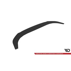 Maxton - Street Pro Lame Du Pare-Chocs Avant V.2 Volkswagen Golf GTI / GTE / R-Line Mk8 Facelift Noir-Rouge