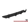 Maxton - Street Pro Central Diffuseur Arriere V.4 Volkswagen Golf GTI Mk8 Noir-Rouge