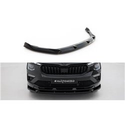 Maxton - Lame Du Pare-Chocs Avant V.2 Skoda Kamiq Monte Carlo Mk1 Facelift