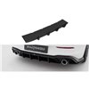 Maxton - Street Pro Central Diffuseur Arriere V.5 Volkswagen Golf GTI Mk8 Noir-Rouge