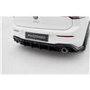 Maxton - Street Pro Central Diffuseur Arriere V.5 Volkswagen Golf GTI Mk8 Rouge