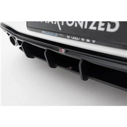 Maxton - Street Pro Central Diffuseur Arriere V.5 Volkswagen Golf GTI Mk8 Rouge