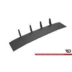 Maxton - Street Pro Central Diffuseur Arriere V.5 Volkswagen Golf GTI Mk8 Rouge