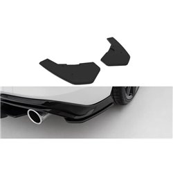 Maxton - Street Pro Lame Du Pare Chocs Arriere V.2 Volkswagen Golf GTI Mk8 Noir-Rouge