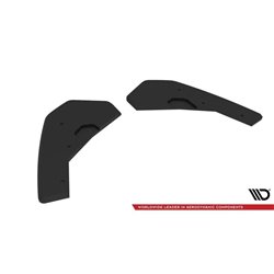 Maxton - Street Pro Lame Du Pare Chocs Arriere V.2 Volkswagen Golf GTI Mk8 Noir-Rouge