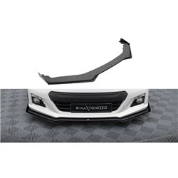 Maxton - Street Pro Lame Du Pare-Chocs Avant V.1 Subaru BRZ Mk1 Noir + Rabats Brillant