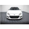 Maxton - Street Pro Lame Du Pare-Chocs Avant Subaru BRZ Mk1 Noir-Rouge