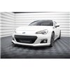 Maxton - Street Pro Lame Du Pare-Chocs Avant Subaru BRZ Mk1 Noir-Rouge