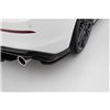 Maxton - Street Pro Lame Du Pare Chocs Arriere V.2 Volkswagen Golf GTI Mk8 Noir