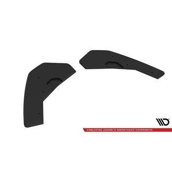 Maxton - Street Pro Lame Du Pare Chocs Arriere V.2 Volkswagen Golf GTI Mk8 Noir