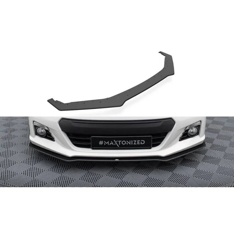 Maxton - Street Pro Lame Du Pare-Chocs Avant Subaru BRZ Mk1 Noir