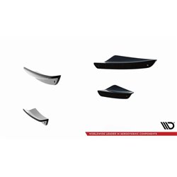 Maxton - Ailes de pare-chocs avant (Canards) Audi A3 S-Line Sedan / S3 Sedan 8Y Facelift 