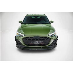 Maxton - Lame Du Pare-Chocs Avant V.3 Audi A3 S-Line Sedan / S3 Sedan 8Y Facelift 