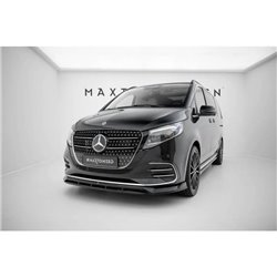 Maxton - Lame Du Pare-Chocs Avant Mercedes-Benz V AMG-Line W447 Facelift 2 