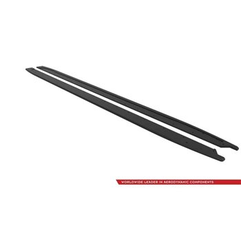 Maxton - Street Pro Rajouts Des Bas De Caisse Audi A3 S-Line Sedan / S3 Sedan 8Y Facelift Noir