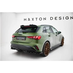 Maxton - Lames De Pare-Chocs Arrière Latérales V.2 Audi S3 Sportback 8Y Facelift 