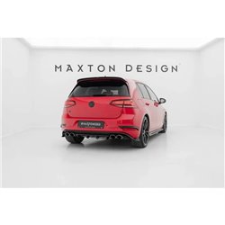 Maxton - Lame Du Pare Chocs Arriere Volkswagen Golf Hatchback R / R-Line Mk7 Facelift 