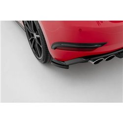 Maxton - Lame Du Pare Chocs Arriere Volkswagen Golf Hatchback R / R-Line Mk7 Facelift 