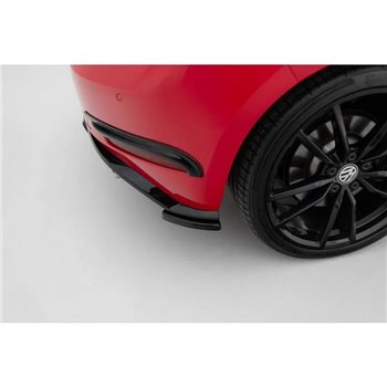 Maxton - Lame Du Pare Chocs Arriere Volkswagen Golf Hatchback R / R-Line Mk7 Facelift 